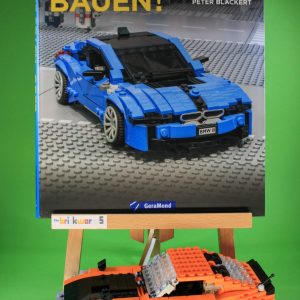 Bundle car book + Datsun 240Z Coupé kit from original LEGO® bricks