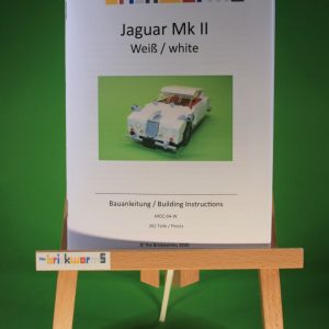 Instructions for: Jaguar Mk II (white) from LEGO® bricks