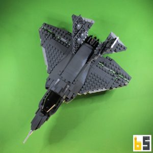 Lockheed-Martin F-35C Lightning II (carrier version) – kit from LEGO® bricks