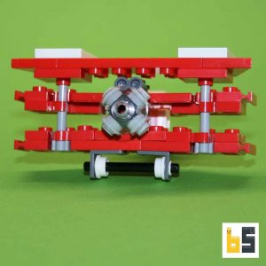 Bundle planes book + Fokker Dr.1 kit from LEGO® bricks