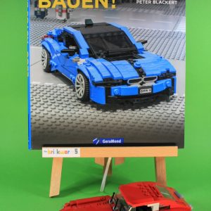 Bundle Auto-Buch + Jaguar E-Typ aus LEGO®-Steinen