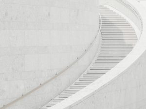 Eine Treppe als Symbol für Benutzerfreundlichkeit