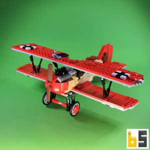 Bundle Flugzeuge-Buch + Albatros D.Va aus LEGO®-Steinen