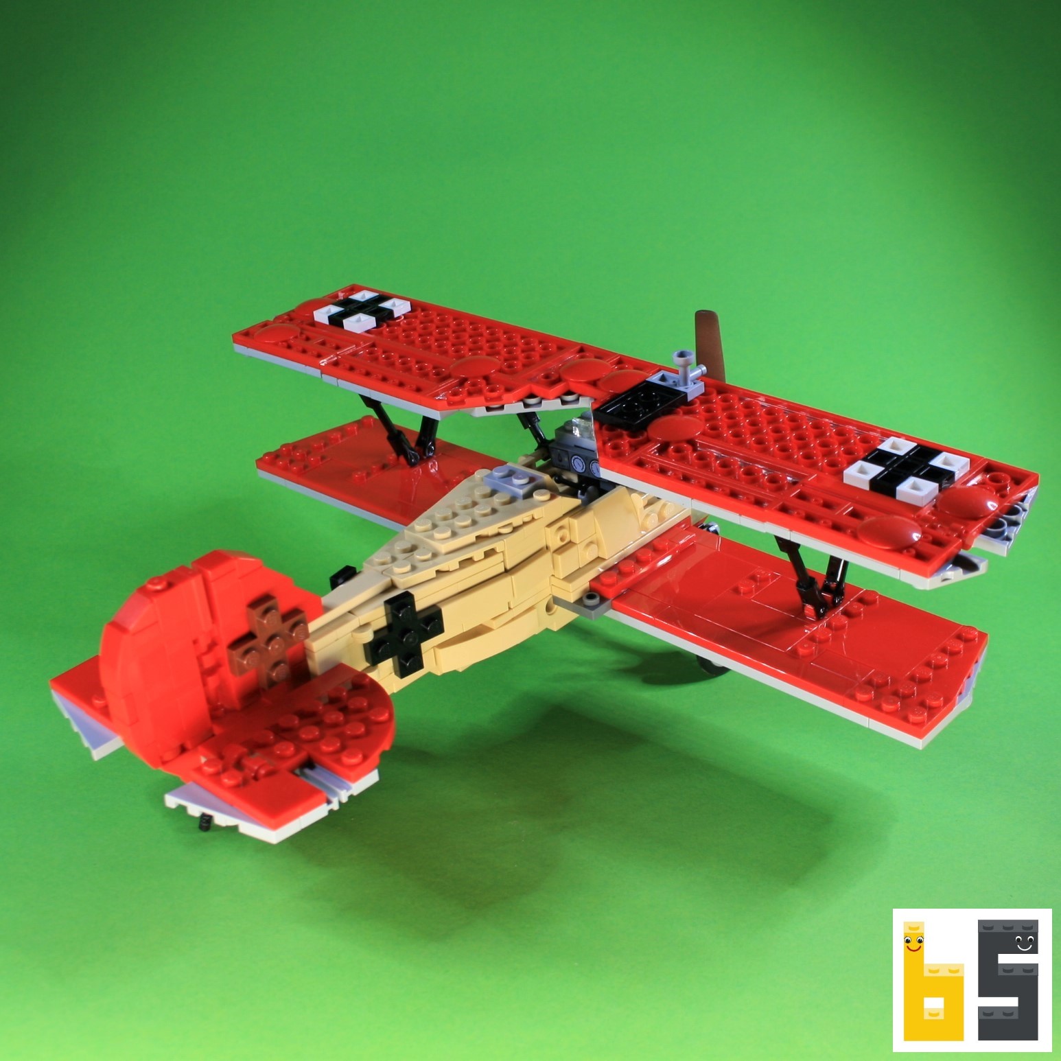 Albatros D.Va – kit from LEGO® bricks – The Brickworms