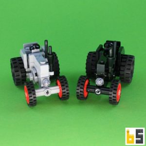 Lanz Bulldog D1506 – Bausatz aus LEGO®-Steinen