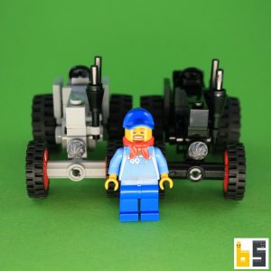 Lanz Bulldog D1506 – Bausatz aus LEGO®-Steinen