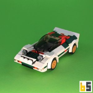 Lancia Stratos HF – Bausatz aus LEGO®-Steinen