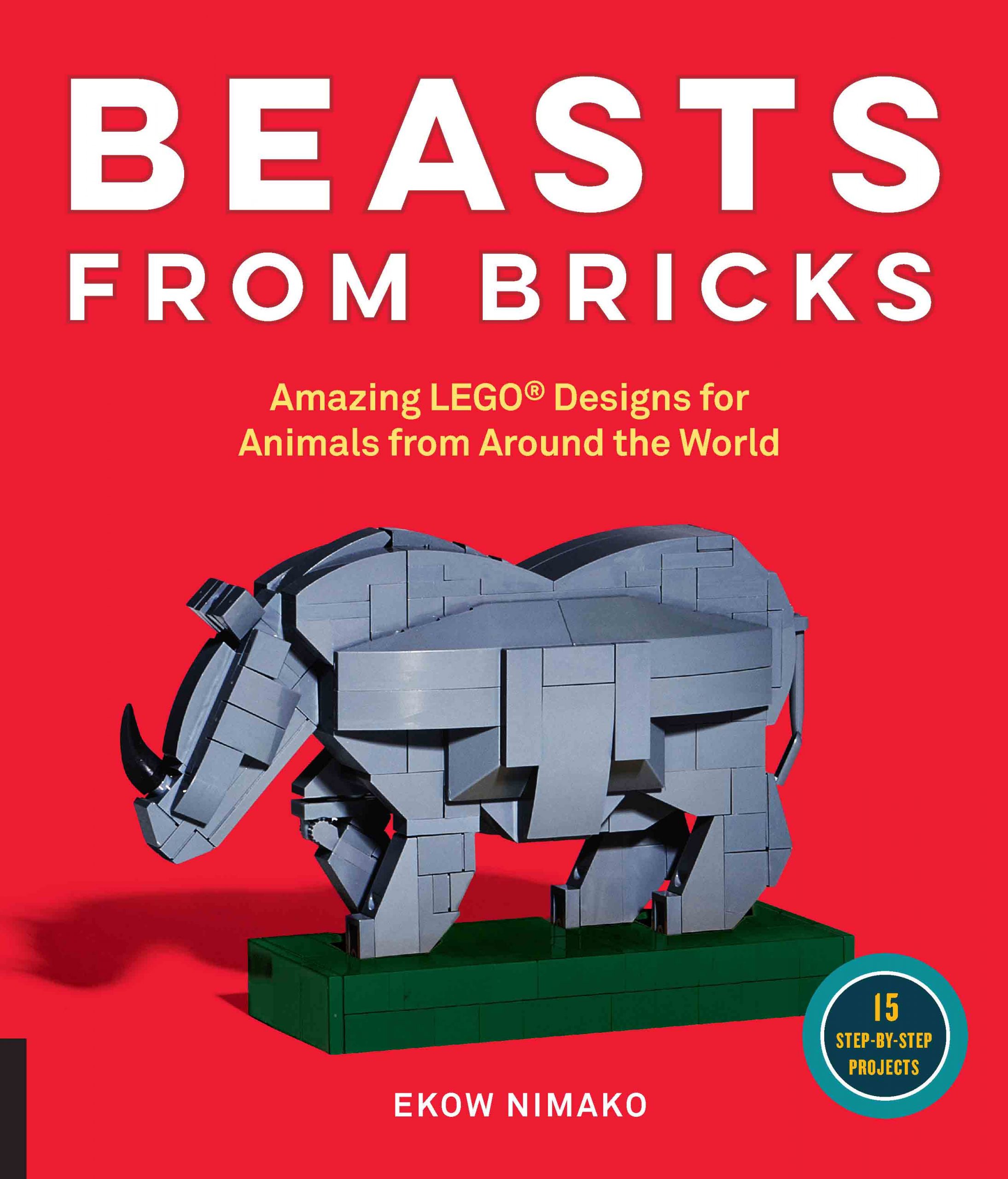 Giant panda – kit from LEGO® bricks – The Brickworms