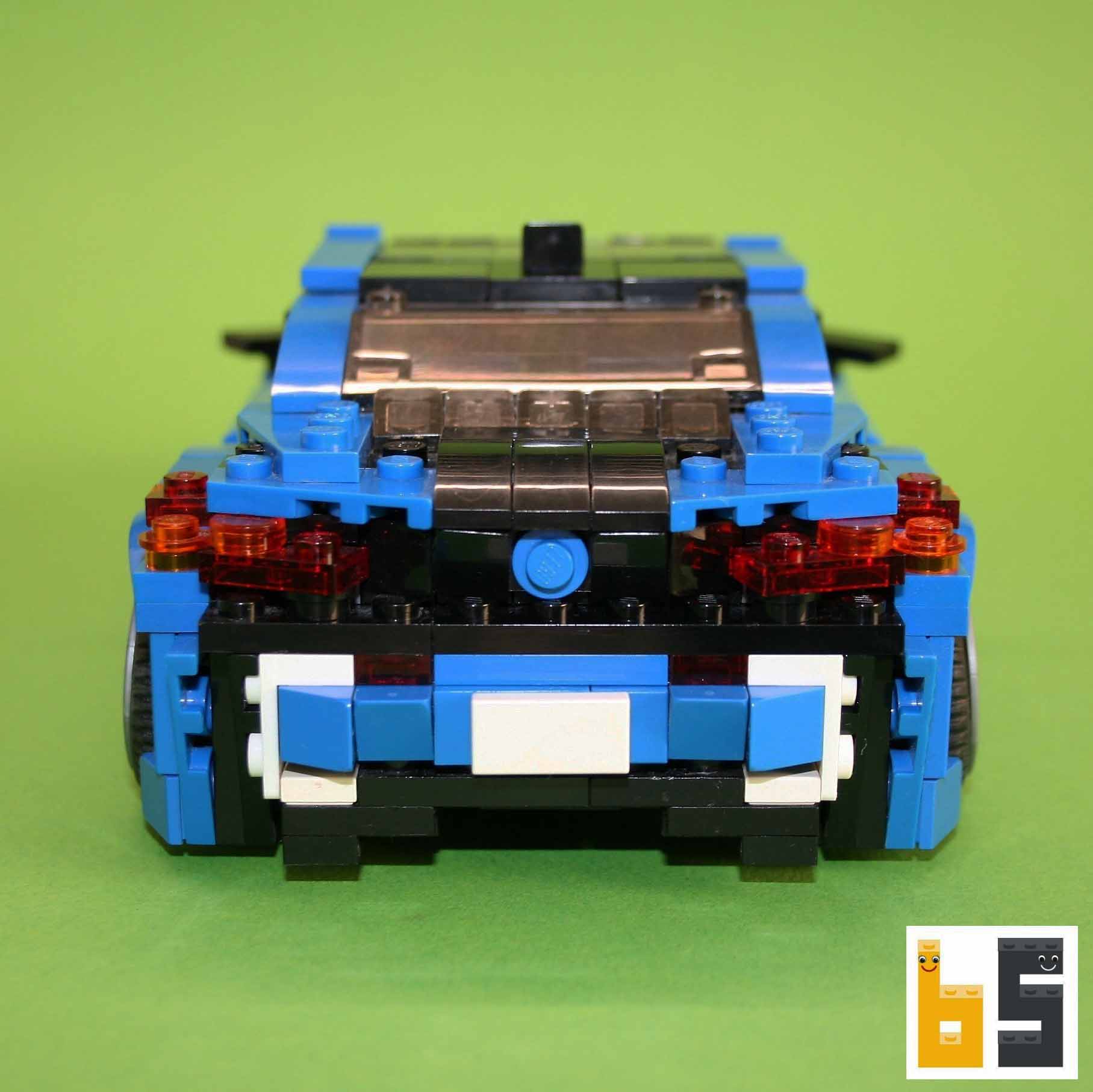 BMW i8 Hybrid Coup kit from LEGO bricks The Brickworms