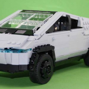 Tesla Cybertruck – Bausatz aus LEGO®-Steinen