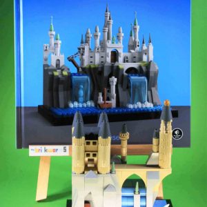 Bundle Burgen-Buch + Am Ende der Welt (Burg 4) aus LEGO®-Steinen