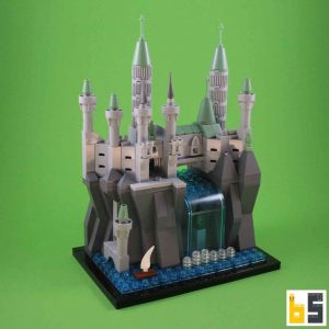 Bundle castles book + Sleeping Dragon (castle 1) kit from LEGO® bricks