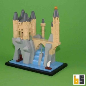 Bundle Burgen-Buch + Am Ende der Welt (Burg 4) aus LEGO®-Steinen