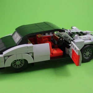 Jaguar Mk II (grey & black) – kit from LEGO® bricks