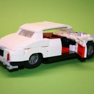 Jaguar Mk II Weiß – Bausatz aus LEGO®-Steinen