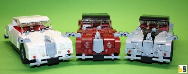 des Jaguar Mk II als LEGO®-Eigenkreation (MOC) von The Brickworms