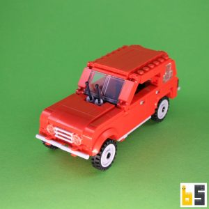 Renault 4 – Bausatz aus LEGO®-Steinen