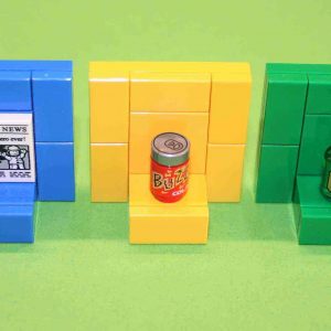 Recycling logos – kit from LEGO® bricks