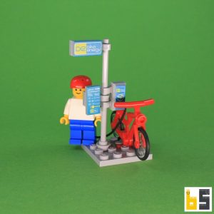 bike-energy Ladesäule „TOWER“ – Bausatz aus LEGO®-Steinen