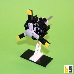 Nakajima NK1C Sakae-12 Motor – Bausatz aus LEGO®-Steinen