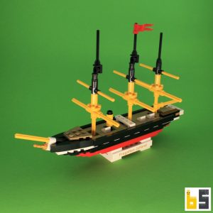 Frigate Jylland – kit from LEGO® bricks