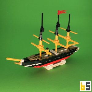 Fregatte Jylland – Bausatz aus LEGO®-Steinen