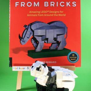 Bundle beasts book + giant panda kit from LEGO® bricks