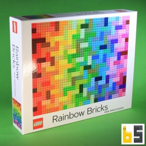 LEGO® 1000-Teile-Puzzle – Regenbogen-Steine