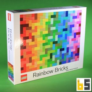 LEGO® 1000-Teile-Puzzle – Regenbogen-Steine