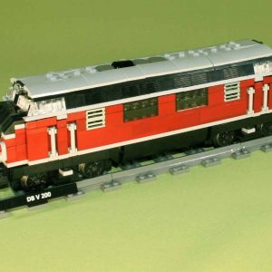 Micro TGV PSE – kit from LEGO® bricks – The Brickworms