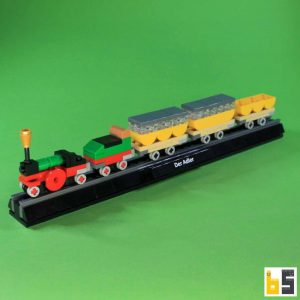 Micro train: ‘Der Adler’ – kit from LEGO® bricks