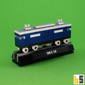 Micro E-Lok E 10 – Bausatz aus LEGO®-Steinen