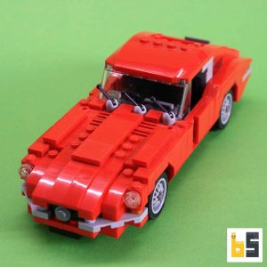 Jaguar E-Type Coupé & Roadster – kit from LEGO® bricks