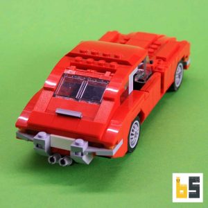 Jaguar E-Type Coupé & Roadster – Bausatz aus LEGO®-Steinen