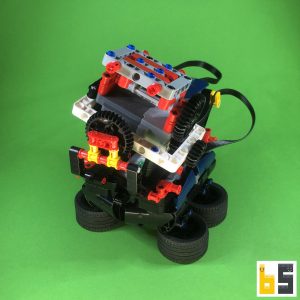 Flight simulator platform – kit from LEGO® bricks