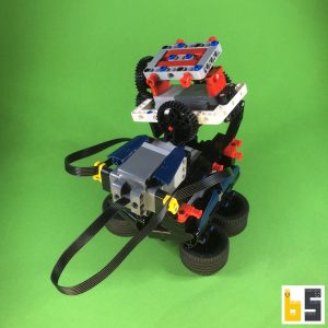 Flugsimulator-Plattform – Bausatz aus LEGO®-Steinen