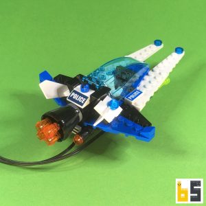 Space jet – kit from LEGO® bricks