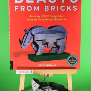 Bundle Beasts-Buch + Sattelrobbe aus LEGO®-Steinen