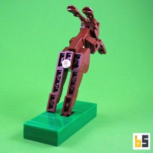 White-tailed jackrabbit – kit from LEGO® bricks