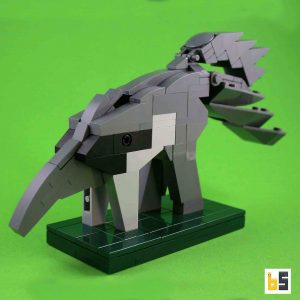Giant anteater – kit from LEGO® bricks