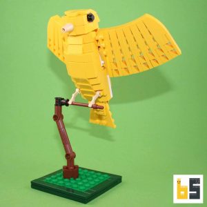 Kanarienvogel – Bausatz aus LEGO®-Steinen