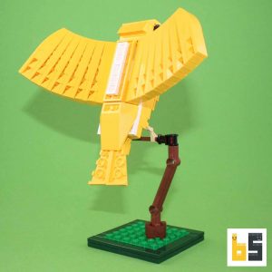 Kanarienvogel – Bausatz aus LEGO®-Steinen