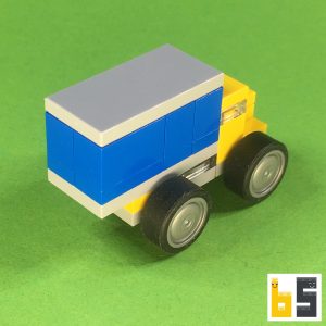 Micro Lieferwagen – Bausatz aus LEGO®-Steinen