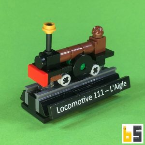 Micro L’Aigle – Bausatz aus LEGO®-Steinen