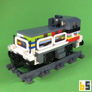 Diesellok Y 7199 – Bausatz aus LEGO®-Steinen