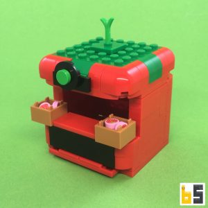 Annas Erdbeerhütte – Bausatz aus LEGO®-Steinen