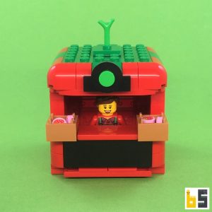 Annas Erdbeerhütte – Bausatz aus LEGO®-Steinen