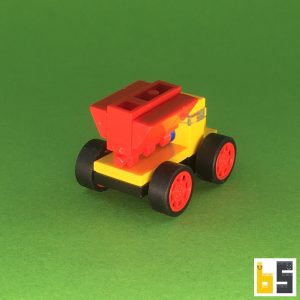Micro Kipplaster 1971 – Bausatz aus LEGO®-Steinen