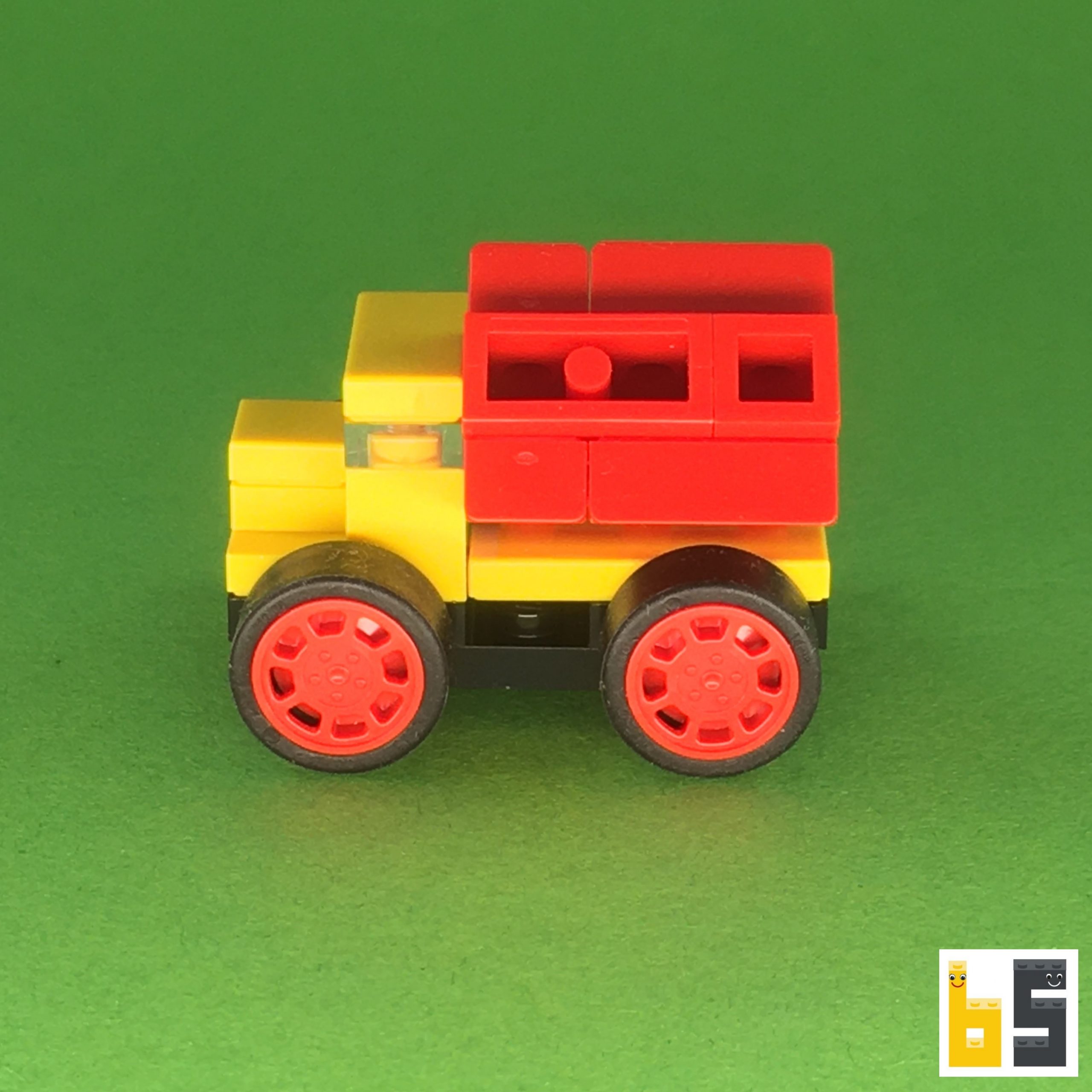 Micro tipper truck kit from LEGO bricks The Brickworms