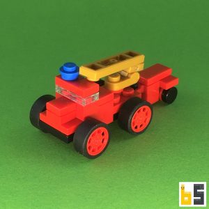 Micro fire engine 1971 – kit from LEGO® bricks